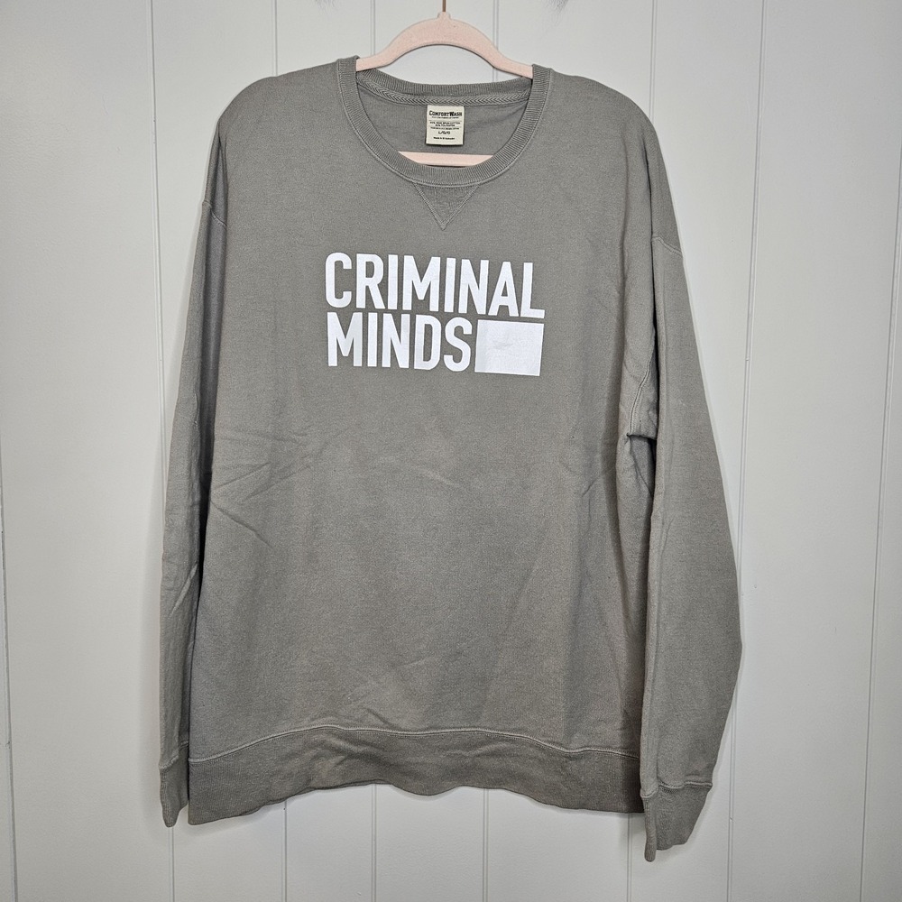 Comfort Wash From The Makers Of Hanes Size L Sweatshirt Criminal Minds